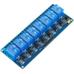 HR0054 8 channel 5V relay module with light coupling 5V